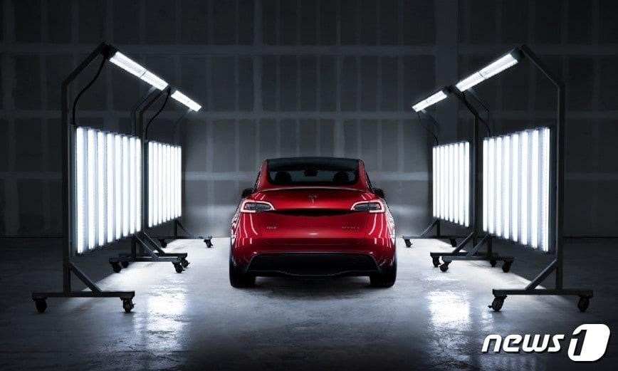 본문 이미지 - 테슬라의 중형 전기 SUV '모델 Y'.(테슬라코리아 제공)ⓒ 뉴스1 