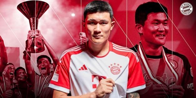 본문 이미지 - 한국 국가대표팀 수비수 김민재가 독일 분데스리가 전통의 명가 바이에른 뮌헨(독일)에 공식 입단했다. (바이에른 뮌헨 구단 홈페이지 캡처)