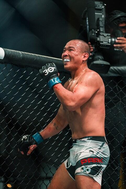 본문 이미지 - UFC 4연승 중인 박준용.(UFC 제공)