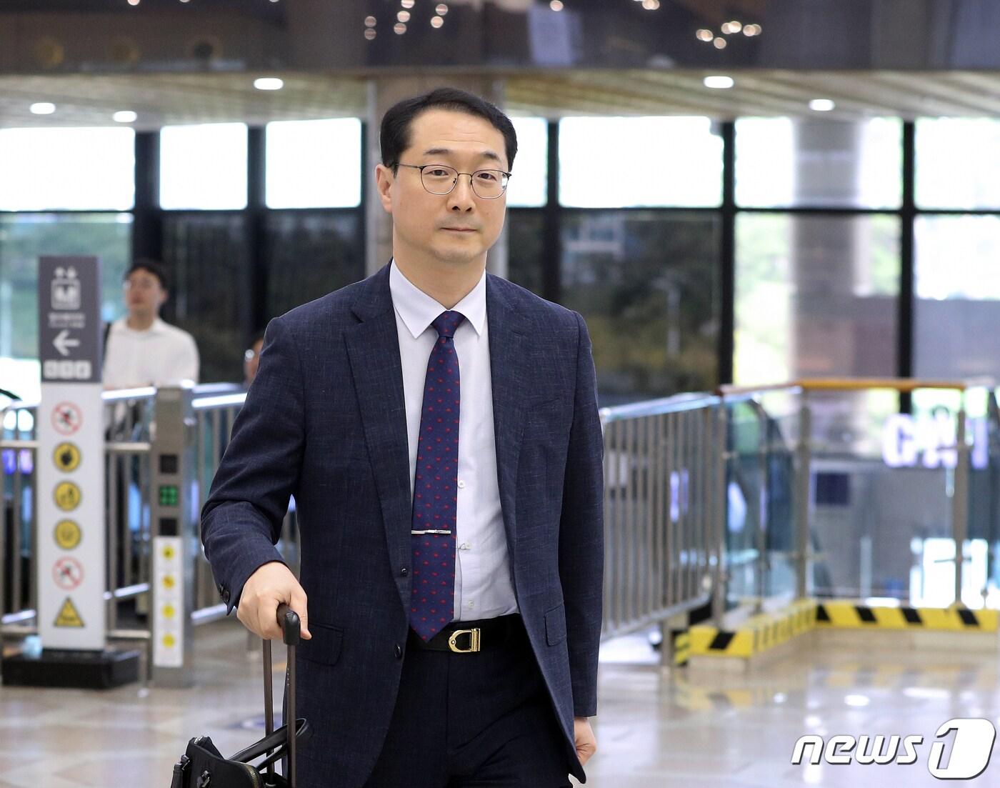 본문 이미지 - 김건 외교부 한반도평화교섭본부장. 2023.7.19./뉴스1 ⓒ News1 신웅수 기자