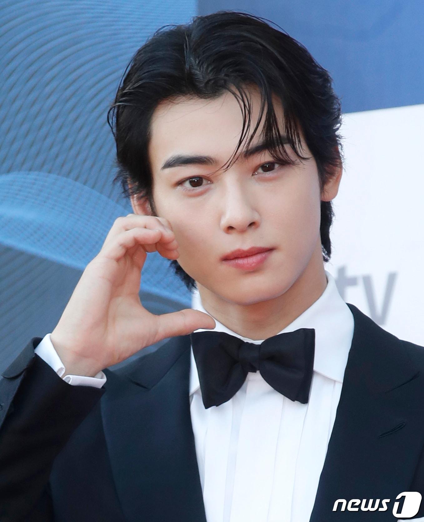 본문 이미지 - 배우 차은우가 한층 더 성숙해진 분위기를 자아냈다 ⓒ News1 권현진 기자