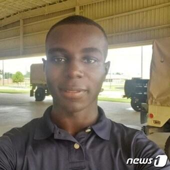 본문 이미지 - 18일 미국 송환을 앞두고 공동경비구역(JSA)에서 월북한 주한미군 트래비스 킹 이등병(23). 2023.07.20/ ⓒ 로이터=뉴스1 ⓒ News1 박재하 기자