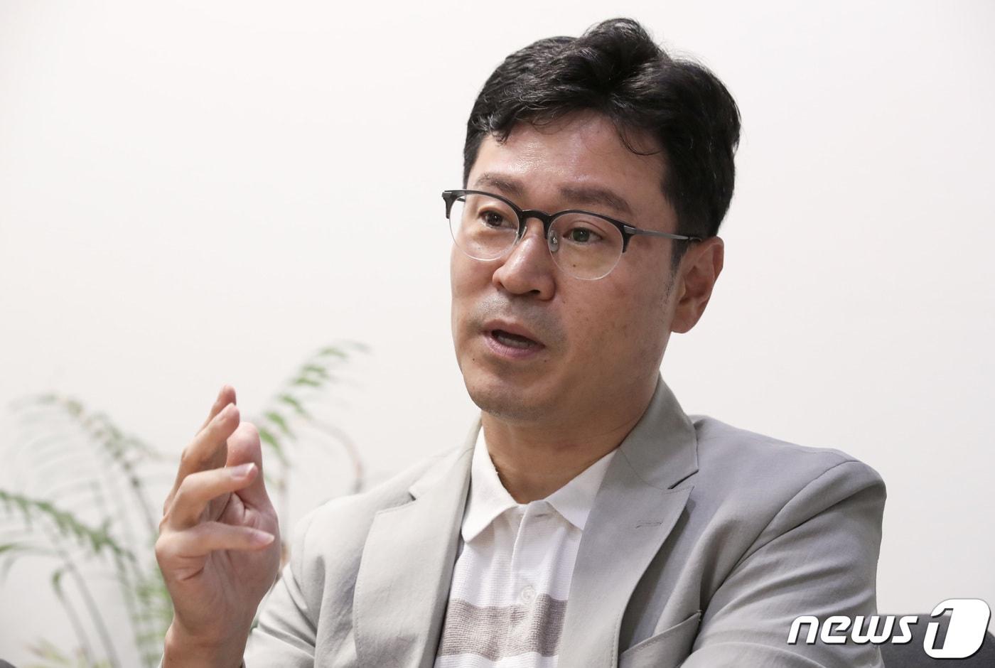 본문 이미지 - 김지산 키움증권 리서치센터장. 2023.7.21/뉴스1 ⓒ News1 김성진 기자