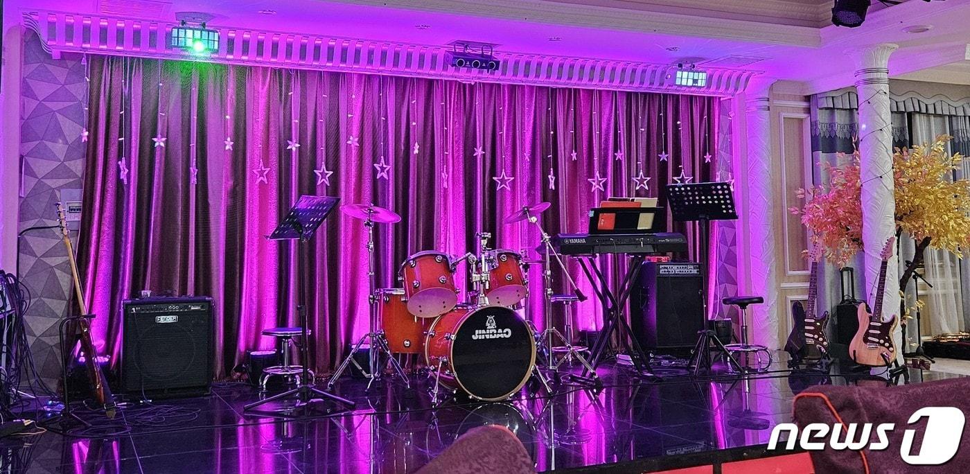 북중 접경지역 위치한 북한 식당. 2023.7.24/뉴스1 ⓒ News1 최소망 기자