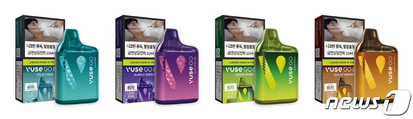 본문 이미지 - 액상형 전자담배 '뷰즈 고 800'(Vuse Go 800).