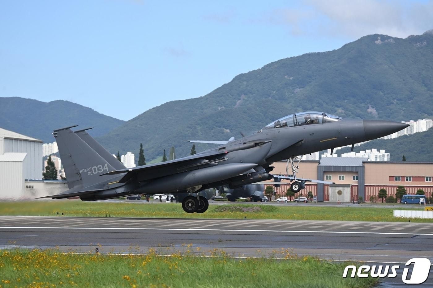 F-15K 전투기. (공군 제공) 2023.7.25/뉴스1