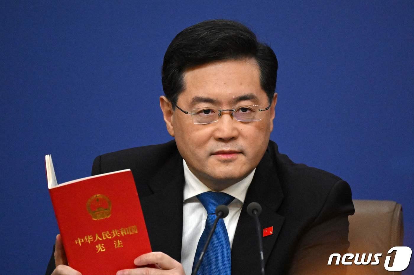 친강 전 중국 외교부장.  2023.7.26 ⓒ AFP=뉴스1 ⓒ News1 우동명 기자