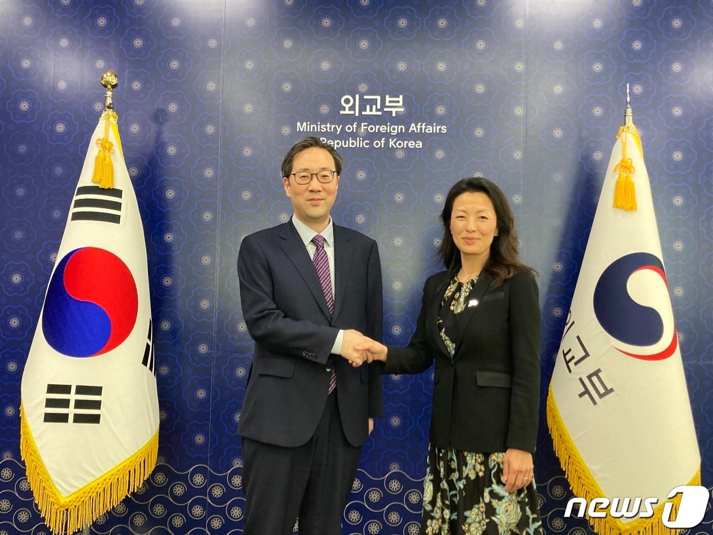 본문 이미지 - 한국과 미국이 26일 '제4차 북한 사이버 위협 대응 실무그룹 회의'를 개최했다. (외교부 제공) 2023.7.26./뉴스1