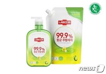 본문 이미지 - 랩신 키친케어 항균 주방세제.&#40;랩신제공&#41;