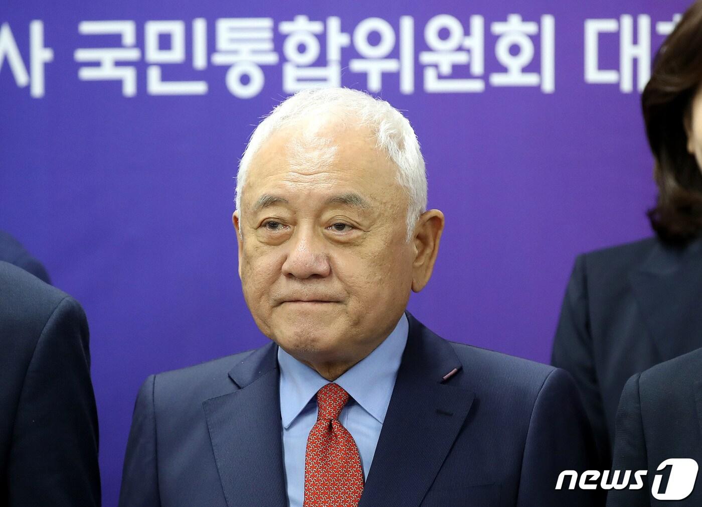 본문 이미지 - 김한길 국민통합위원회 위원장. 2023.7.27/뉴스1 ⓒ News1 박지혜 기자