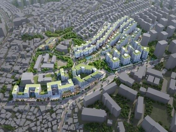 본문 이미지 - 한남2구역 조감도(서울시 제공).