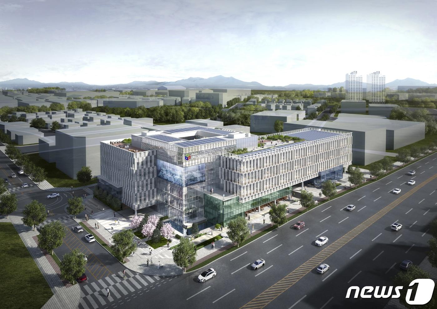 경산임당유니콘파크 조감도 ⓒ News1 정우용 기자