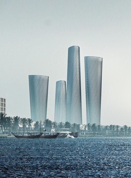 본문 이미지 - 루사일 플라자 타워(현대건설 제공)