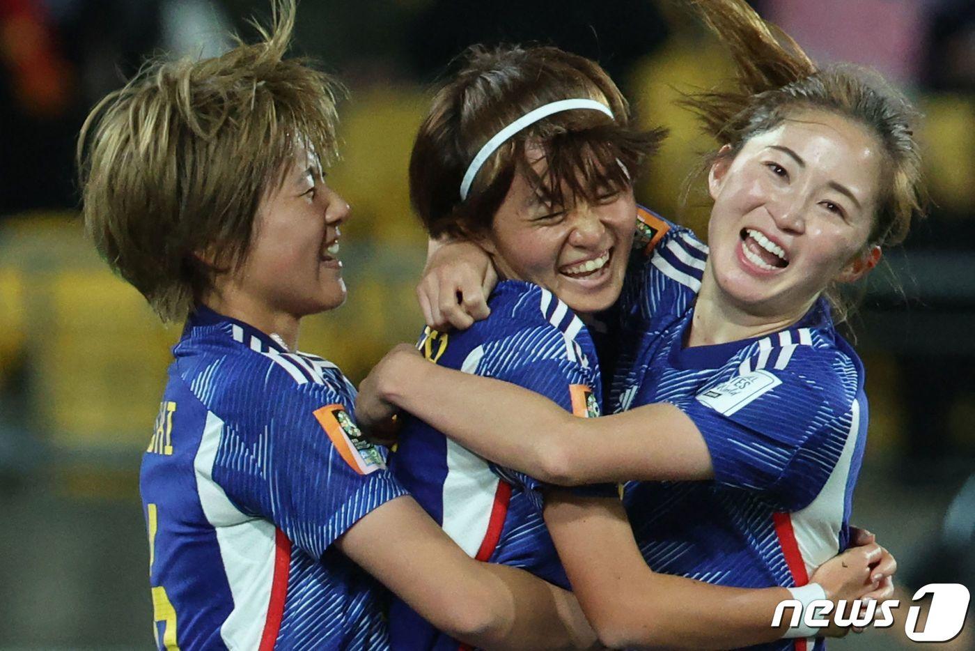 본문 이미지 - 일본 여자축구가 3전 전승을 거뒀다. ⓒ AFP=뉴스1