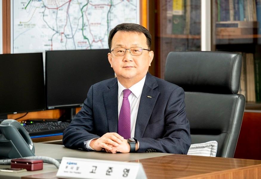 본문 이미지 - 고준영 코레일 사장직무대행.(코레일 제공)