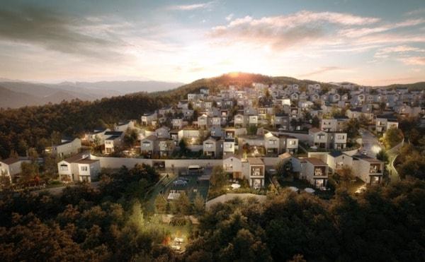 본문 이미지 - 세종시 장군면에 들어서는 더그로노블 조감도. (세종 더그르노블 제공) / 뉴스1