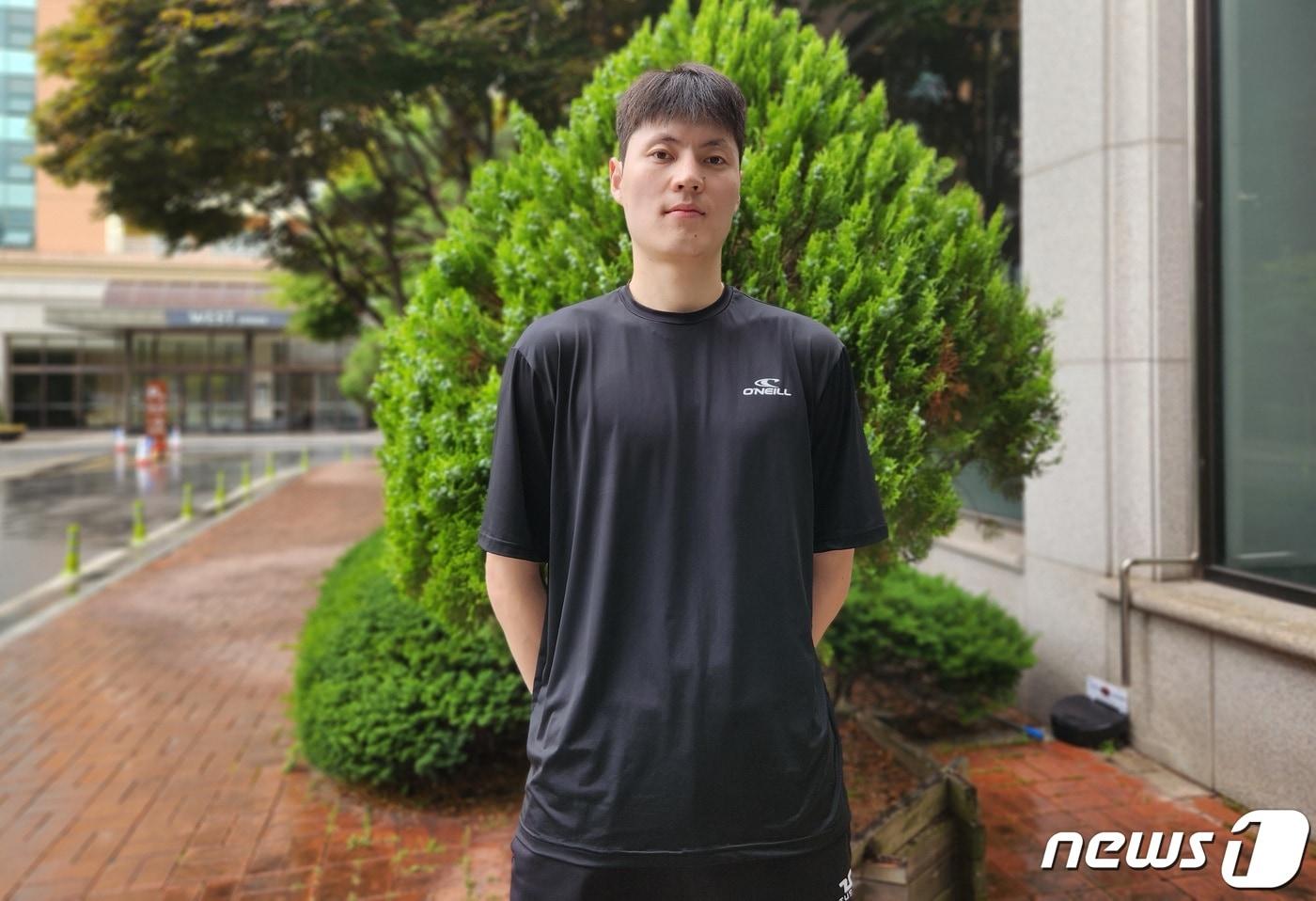 본문 이미지 - 삼성화재에 입단한 몽골 국적의 에디. ⓒ News1  이재상기자