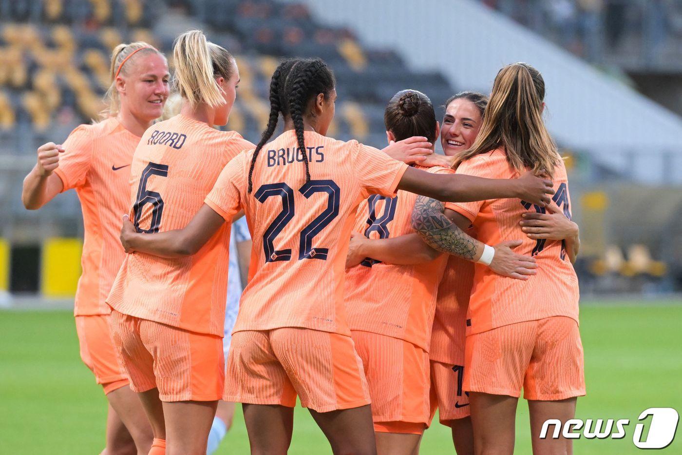 네덜란드 여자축구 대표팀ⓒ AFP=뉴스1