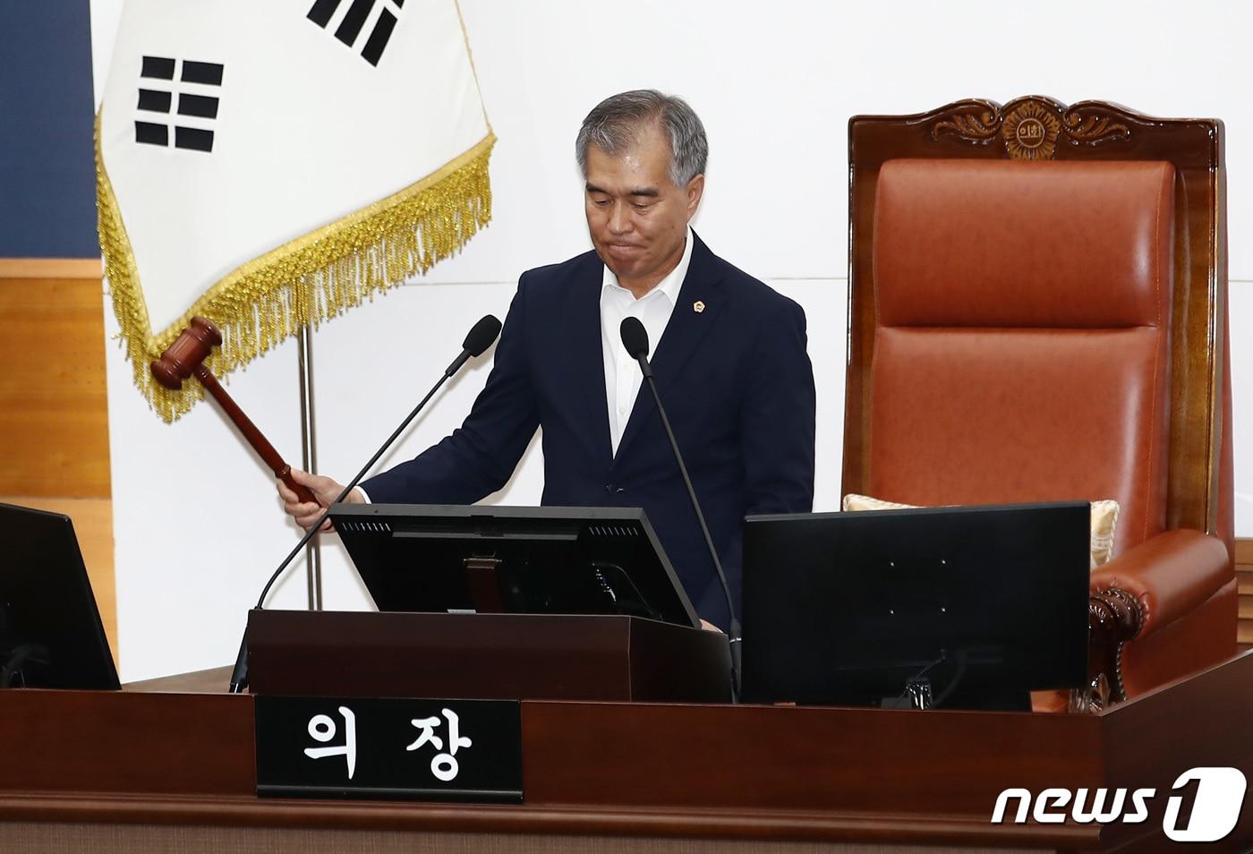 본문 이미지 - 김현기 서울시의회 의장. ⓒ News1 