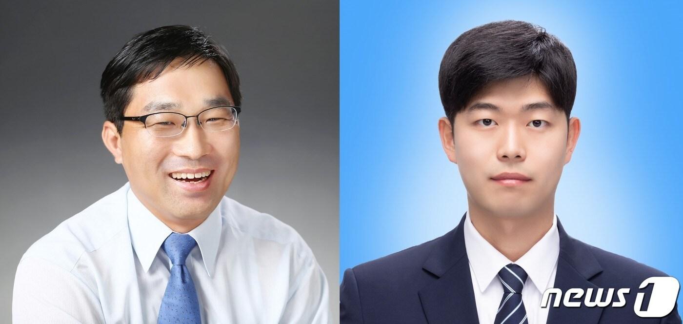 본문 이미지 - 박찬호 지스트 에너지융합대학원 교수(왼쪽)와 백채경 한국과학기술연구원 박사 (지스트 제공)/뉴스1 
