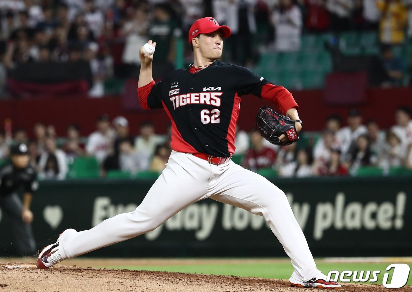 본문 이미지 - KIA 타이거즈 마무리투수 정해영. /뉴스1 DB ⓒ News1 김민지 기자