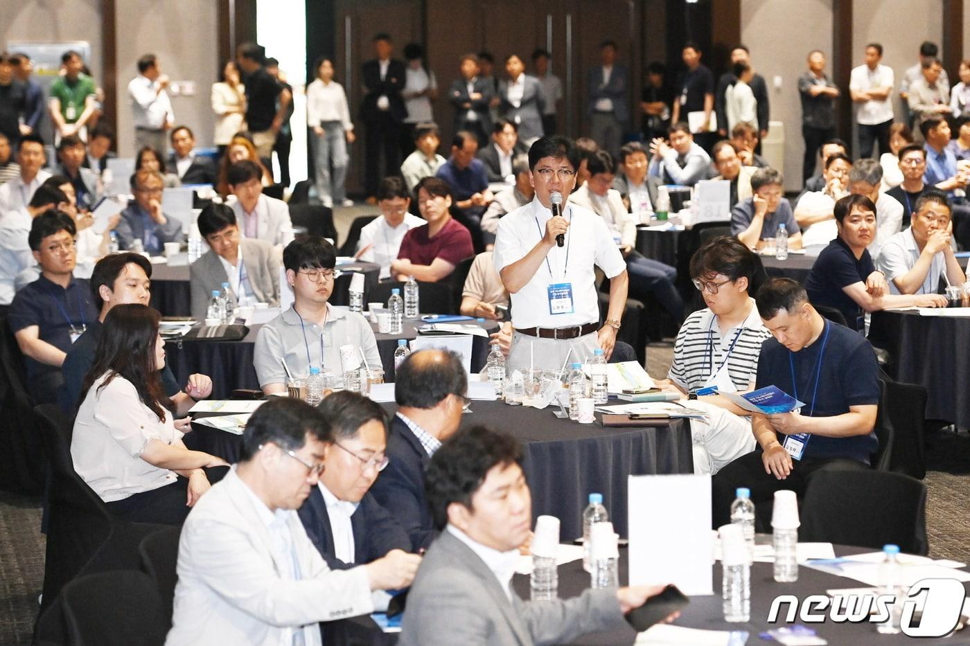 탑동 이노베이션밸리 기업유치 설명회.(수원시 제공)