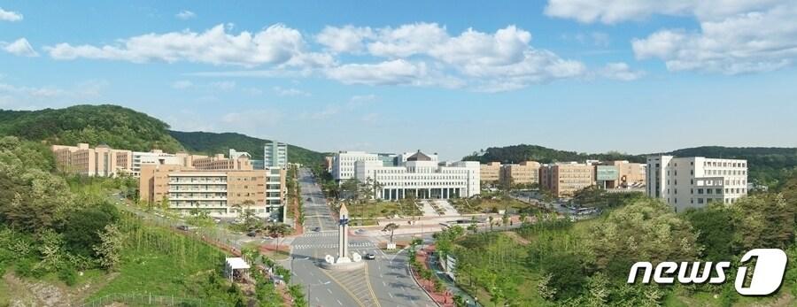 본문 이미지 - 단국대 죽전캠퍼스 전경.(단국대 제공)  