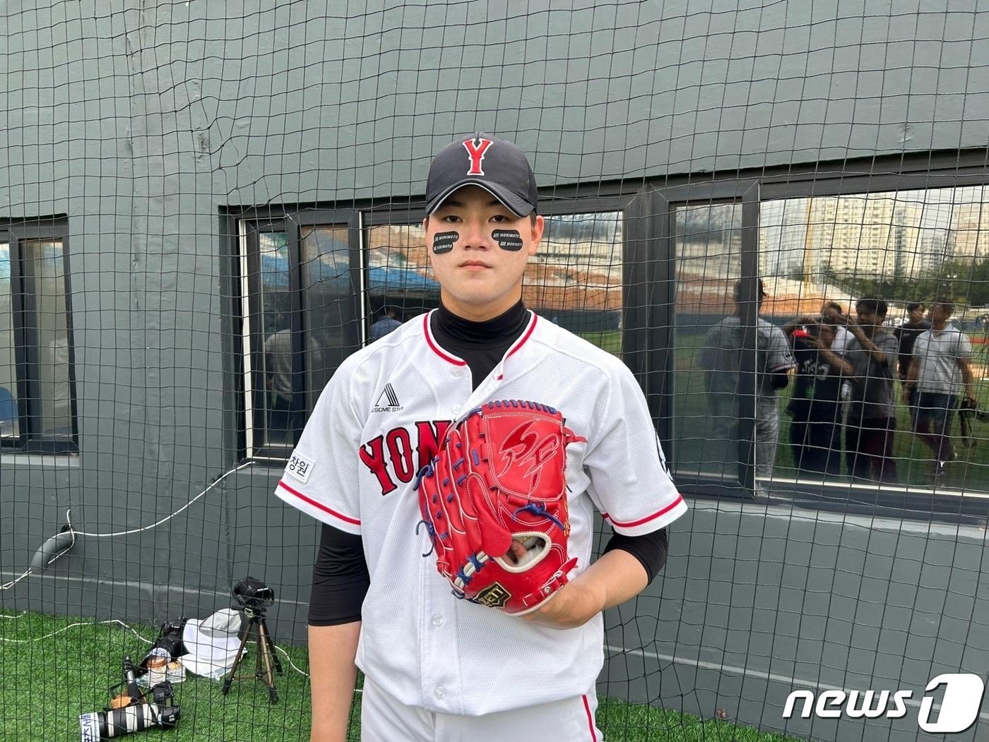 본문 이미지 -  마산용마고 장현석. ⓒ News1 문대현 기자