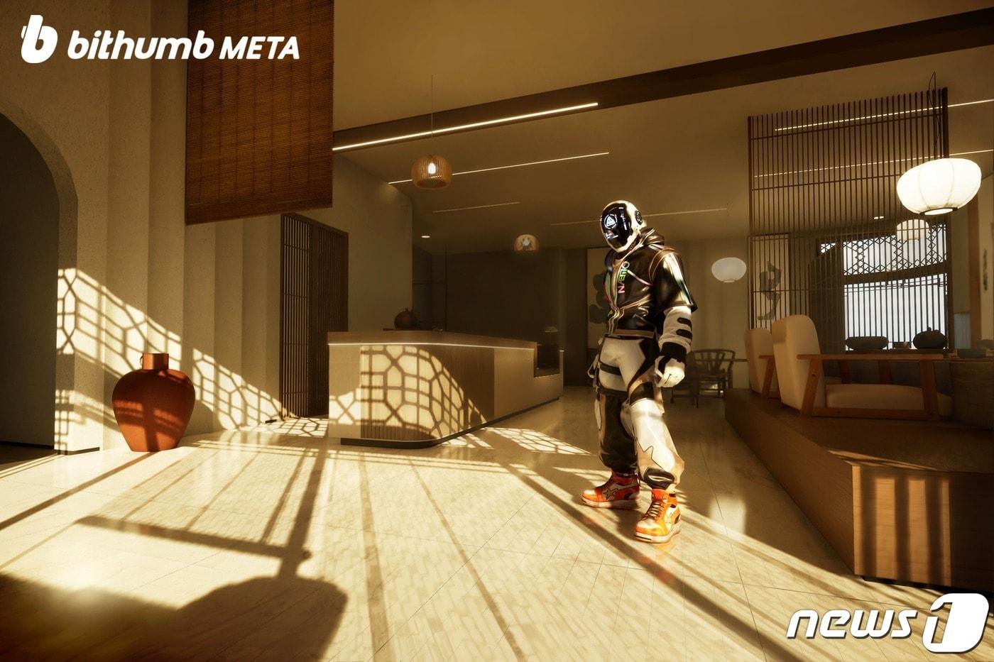 빗썸표 메타버스 네모월드의 첫 티저 영상 속 이미지. (빗썸 자료 제공)