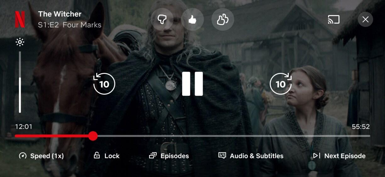 본문 이미지 - 넷플릭스가 시청 중 콘텐츠를 바로 평가할 수 있는 기능을 도입했다고 10일 밝혔다.(넷플릭스 제공)
