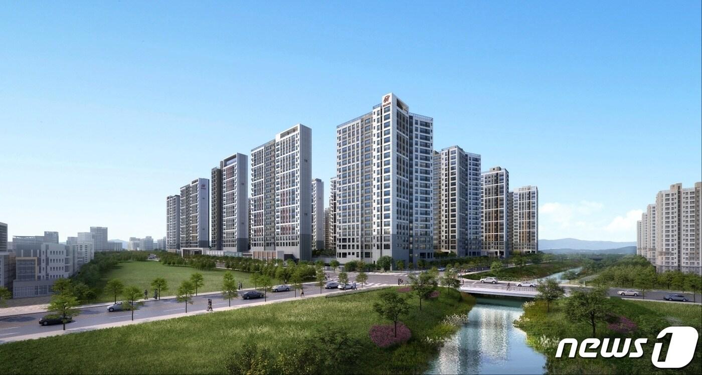 현대엔지니어링, 힐스테이트 첨단센트럴 1520세대 공급 ⓒ News1