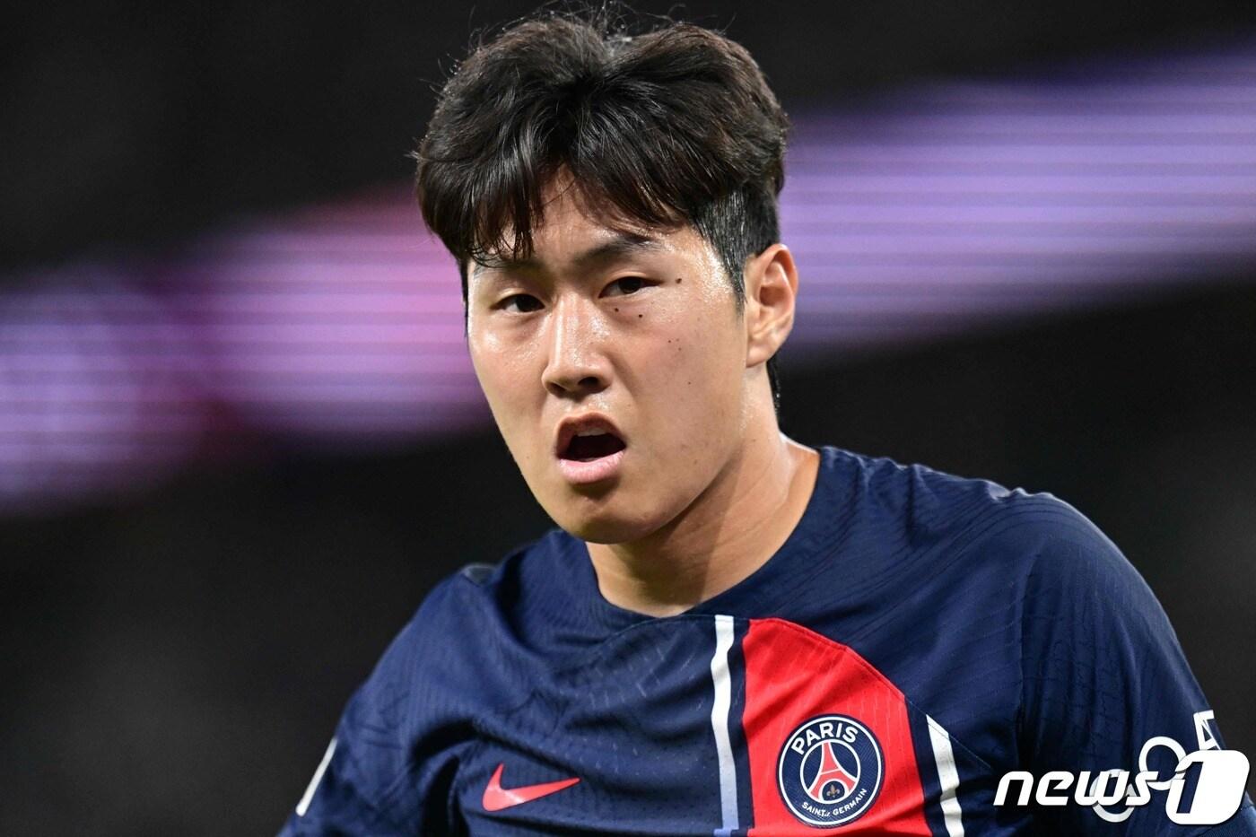 PSG의 이강인ⓒ AFP=뉴스1