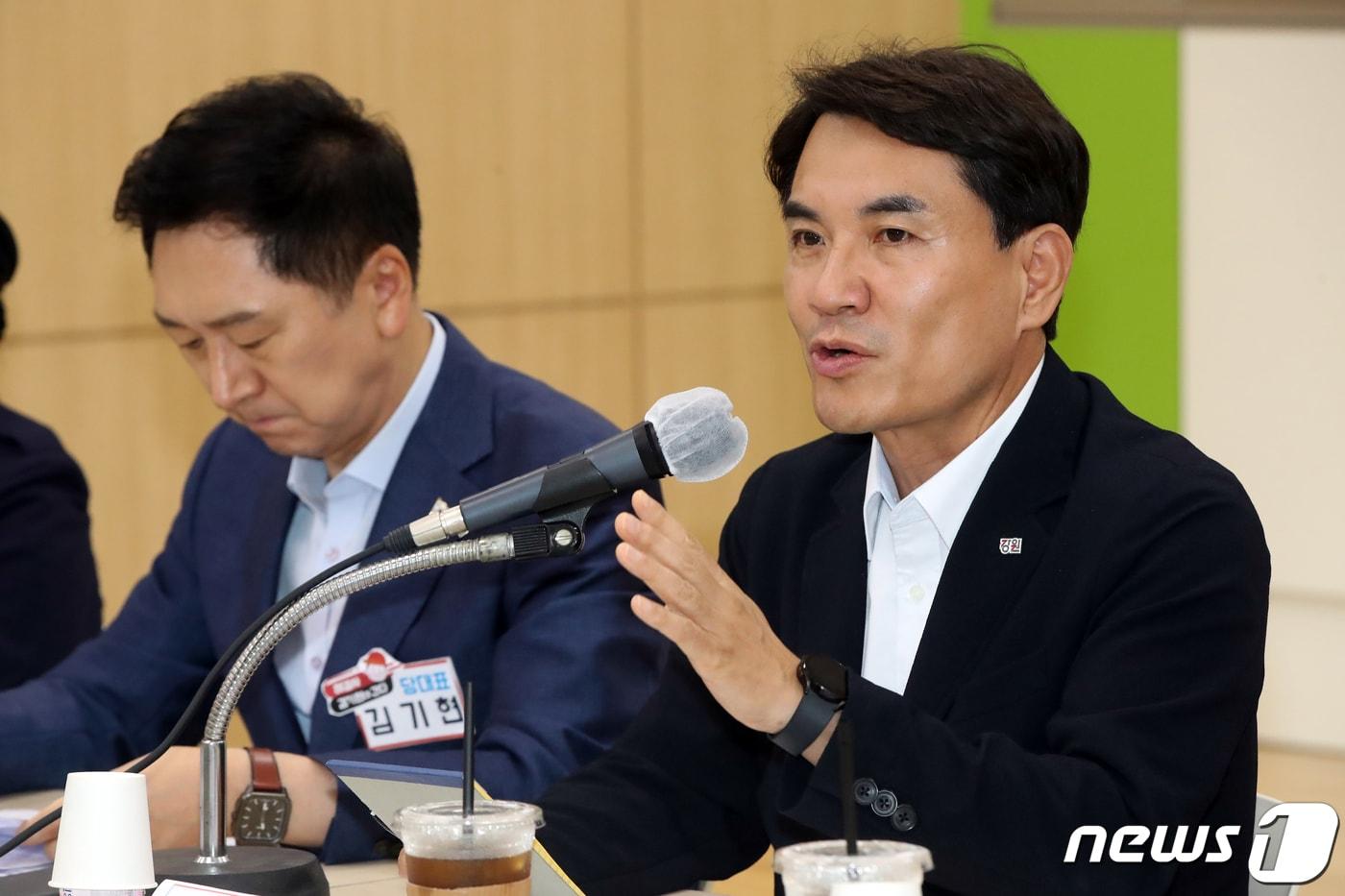 본문 이미지 - 김진태 강원도지사.(자료사진)ⓒ News1 DB