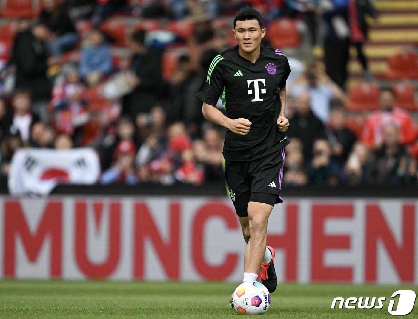 본문 이미지 - 바이에른 뮌헨의 김민재.  ⓒ AFP=뉴스1