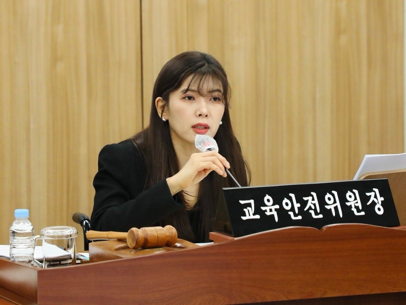 본문 이미지 - 행정수도 완성 추진위 구성 조례안을 대표발의한 이소희 세종시의원. / 뉴스1
