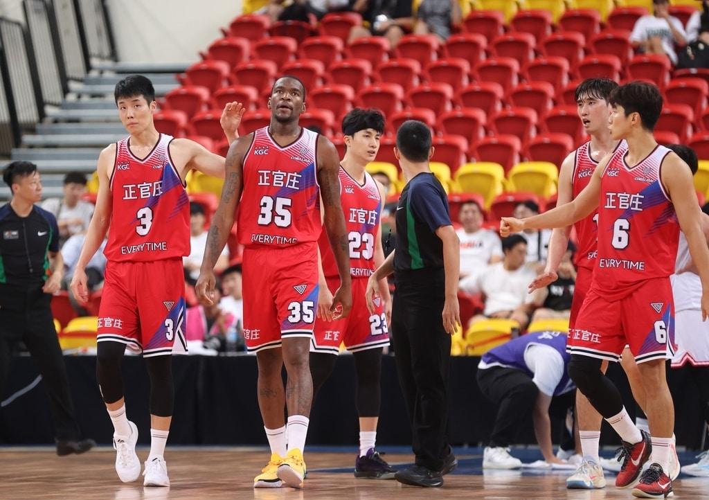 본문 이미지 -  존스컵에 나선 KGC 선수들. (KBL 제공)