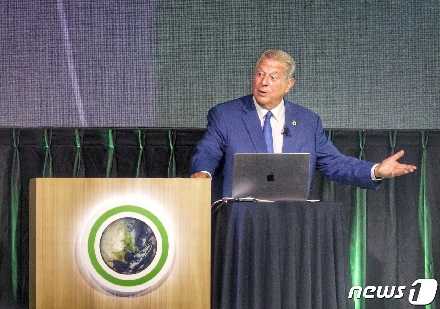 환경운동가 앨 고어 전 미국 부통령(클라이밋 리얼리티 프로젝트 의장)이 ⓒ News1 황덕현 기후환경전문기자