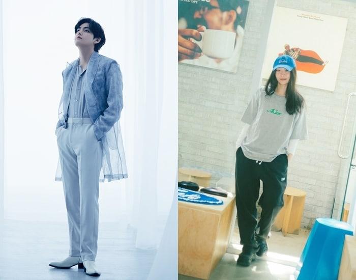 본문 이미지 - 방탄소년단 뷔(왼쪽, 빅히트뮤직 제공), 민희진(어도어 제공)