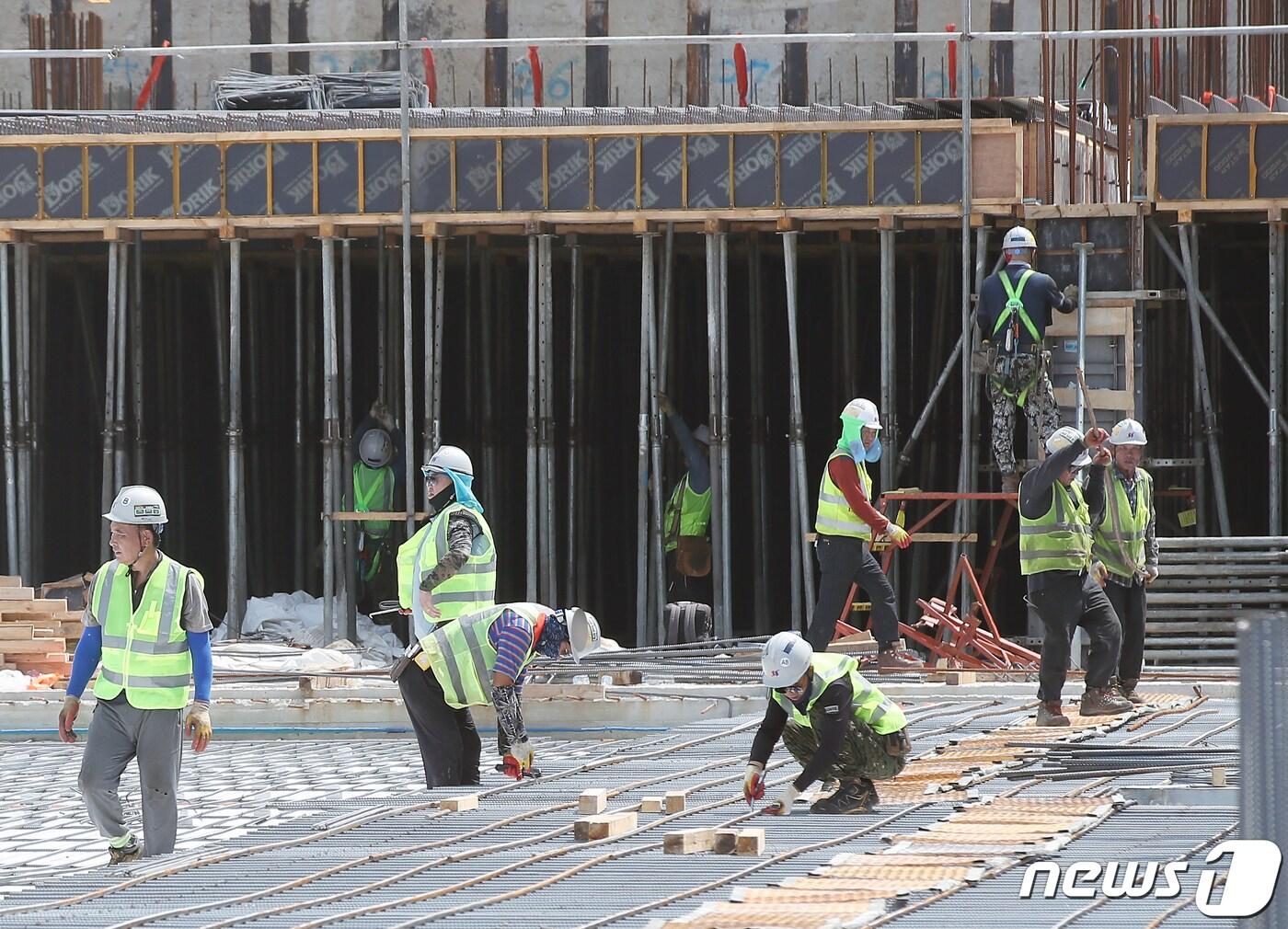 본문 이미지 - 건설현장. ⓒ News1 DB 박정호 기자