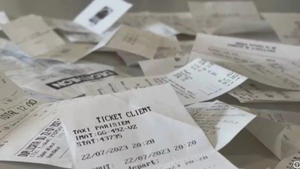 본문 이미지 - 프랑스에서 1일&#40;현지시간&#41;부터 종이 영수증은 원하는 경우에만 받을 수 있다고 현지 언론들이 전했다. 유로뉴스캡처