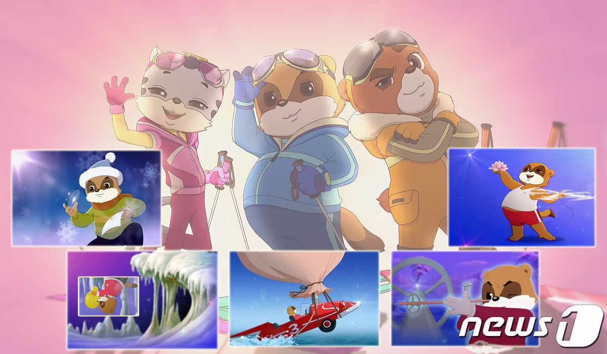 본문 이미지 - 북한 만화영화 '영리한 너구리' (조선의소리 캡처)