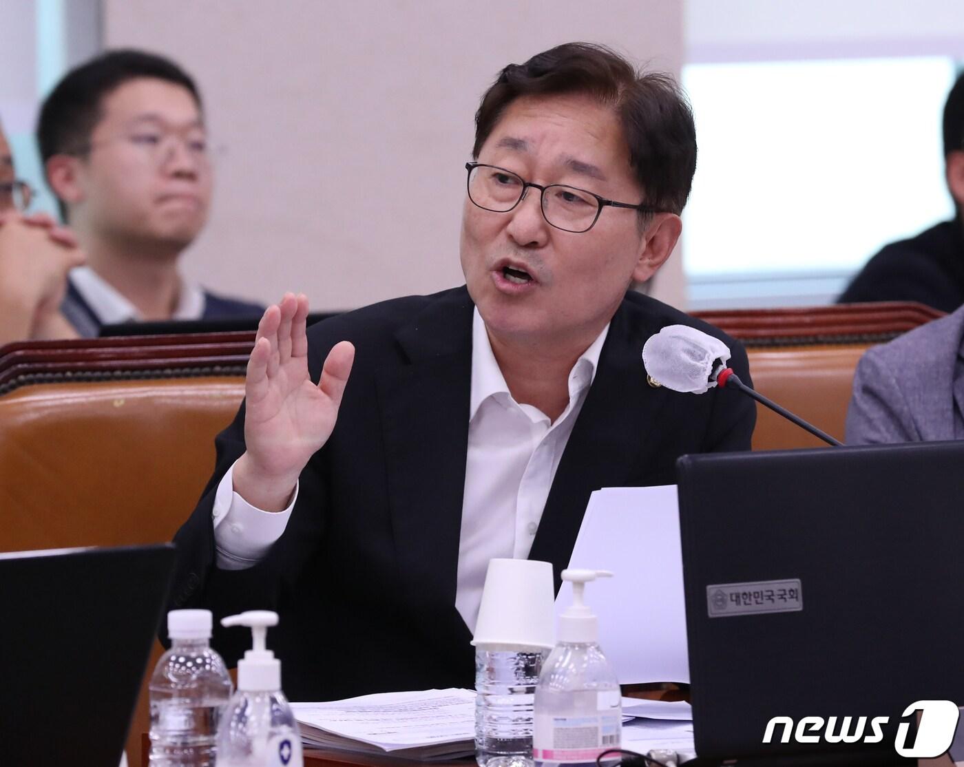 본문 이미지 - 박범계 더불어민주당 의원. 2023.8.21 /뉴스1 ⓒNews1 송원영 기자