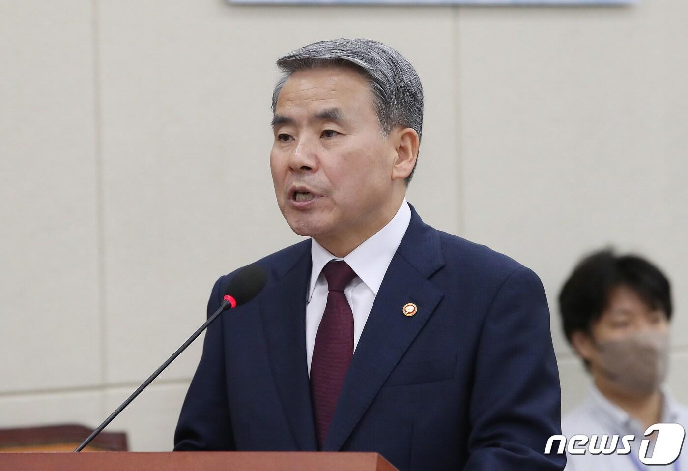 본문 이미지 - 이종섭 국방부 장관. 2023.8.21/뉴스1 ⓒ News1 임세영 기자