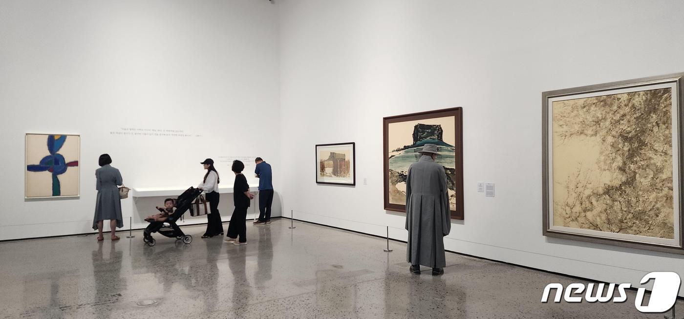 오는 10월 29일까지 전남도립미술관에서 '이건희컬렉션 한국근현대미술 특별전: 조우'전이 열린다(광양시 제공)2023.8.22/