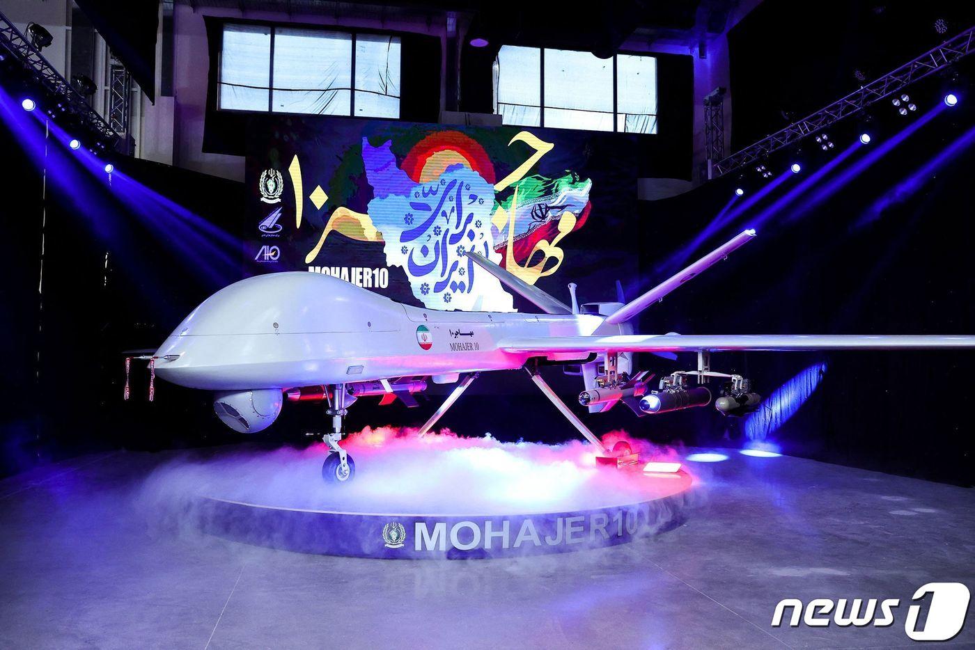 본문 이미지 - 모하제르-10 무인기 ⓒ AFP=뉴스1