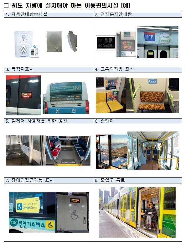 본문 이미지 - 궤도차량 이동편의시설 예시.(국토교통부 제공)