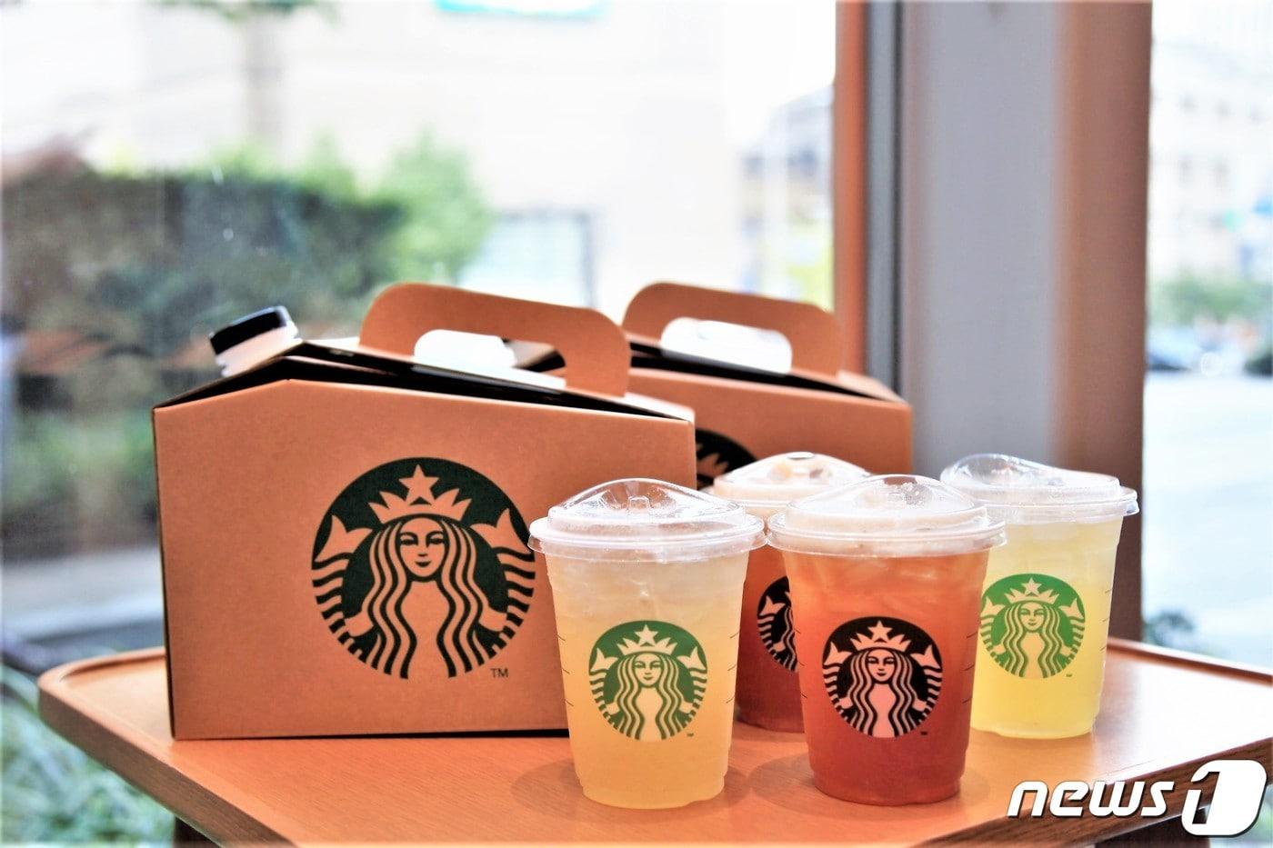 스타벅스 코리아, 투고백 음료 7종 추가 운영.(스타벅스 코리아 제공)