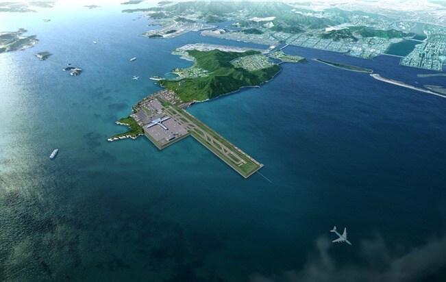 본문 이미지 - 부산 가덕도신공항 조감도.(국토교통부 제공)