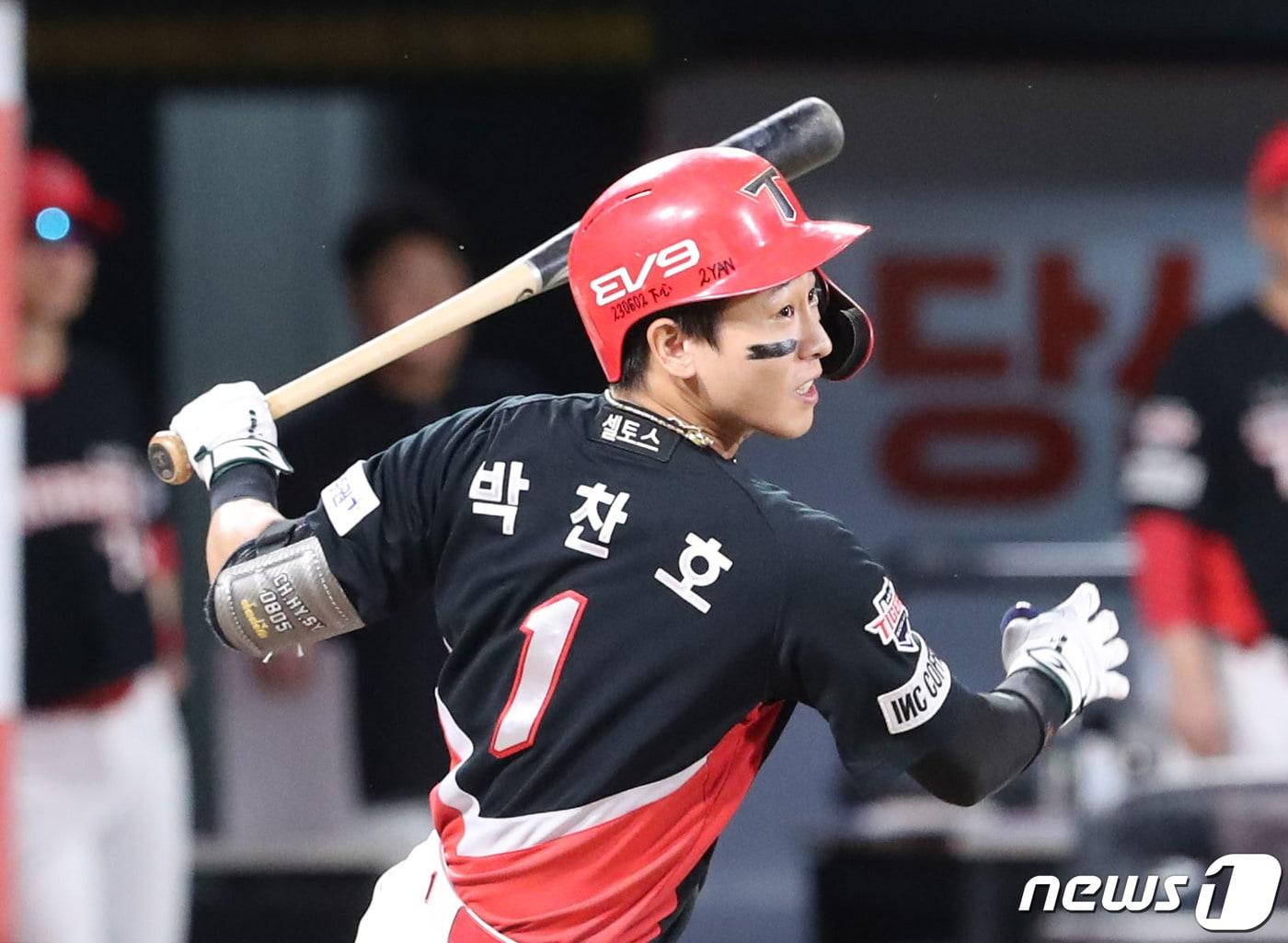 본문 이미지 - KIA 타이거즈 박찬호. 뉴스1 DB ⓒ News1 김영운 기자