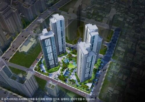 본문 이미지 - 문수로 금호어울림 더 퍼스트 조감도./금호건설 제공